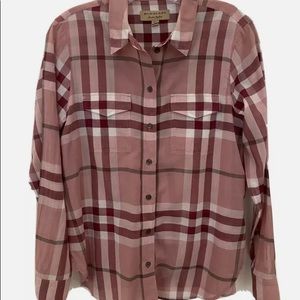 Burberry blouse M new without tags authentic thin